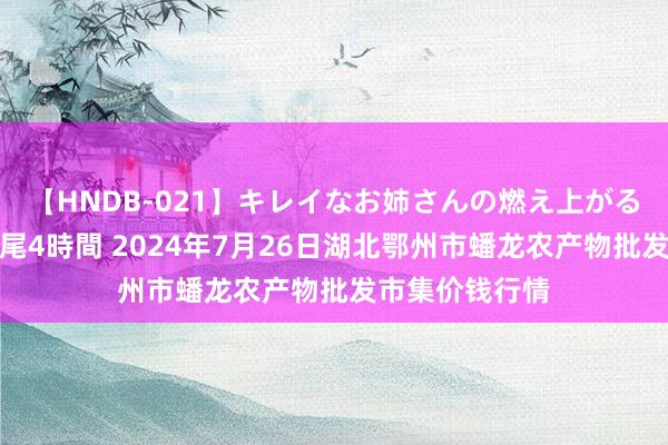 【HNDB-021】キレイなお姉さんの燃え上がる本物中出し交尾4時間 2024年7月26日湖北鄂州市蟠龙农产物批发市集价钱行情