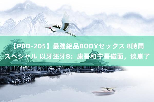 【PBD-205】最強絶品BODYセックス 8時間スペシャル 以牙还牙8：康哥和宁哥碰面，谈崩了