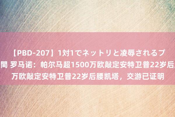 【PBD-207】1対1でネットリと凌辱されるプレミア女優たち 8時間 罗马诺：帕尔马超1500万欧敲定安特卫普22岁后腰凯塔，交游已证明