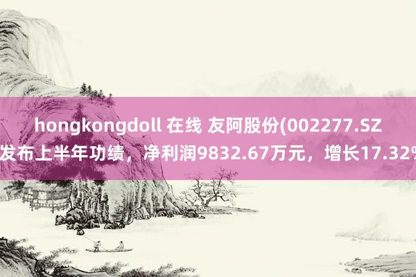 hongkongdoll 在线 友阿股份(002277.SZ)发布上半年功绩，净利润9832.67万元，增长17.32%